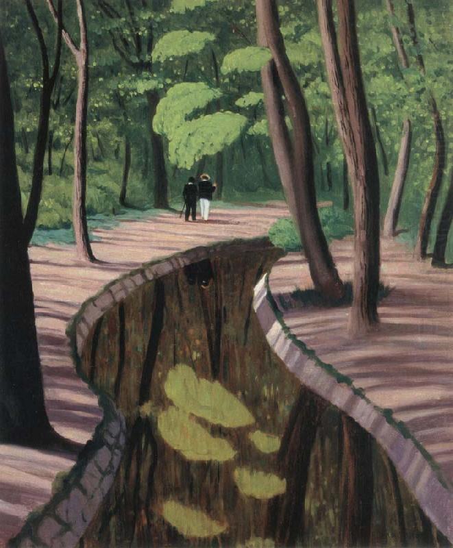 Undergrowth,Bois de Boulogne, Felix Vallotton